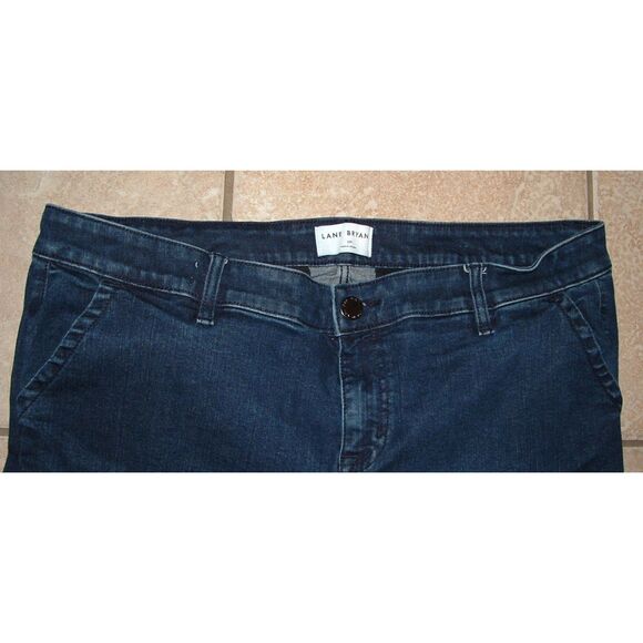 LANE BRYANT Plus Sz 20 Petite Flex Magic Waist Stretchy Signature Fit Blue Jeans - Picture 2 of 5